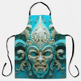 Delantal Bleu Mask Apron