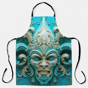 Delantal Bleu Mask Apron