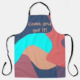 Delantal Blobs abstractos