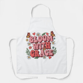 Delantal Bloom Con Grace Retro Apron