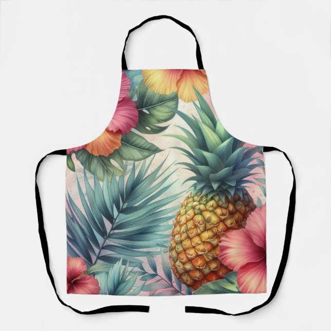 Delantal Bloom tropical (Anverso)
