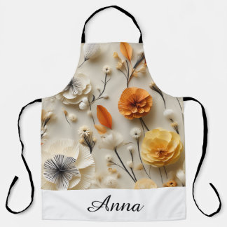 Delantal Blooms de la inspiración: Personalizadas