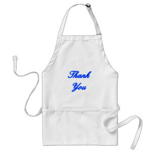 Delantal Blue Blue Gracias Diseñar Los Regalos Del MUSEO Za