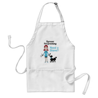 Delantal Blue Funny necesita a Shave Groomer