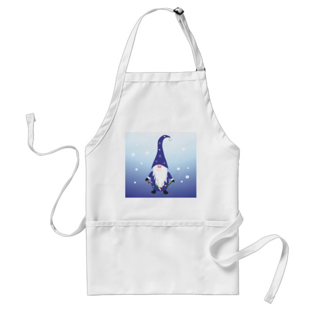 Delantal Blue Gnome Apron (Frente)