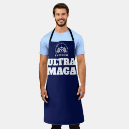 Delantal Blue God Family Country Freedom ULTRA MAGA