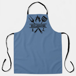 Delantal Blue Grillmaster BBQ Apron