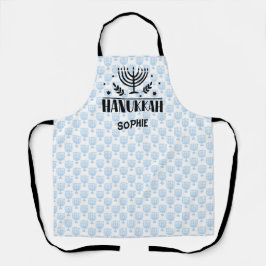 Delantal Blue Hanukkah