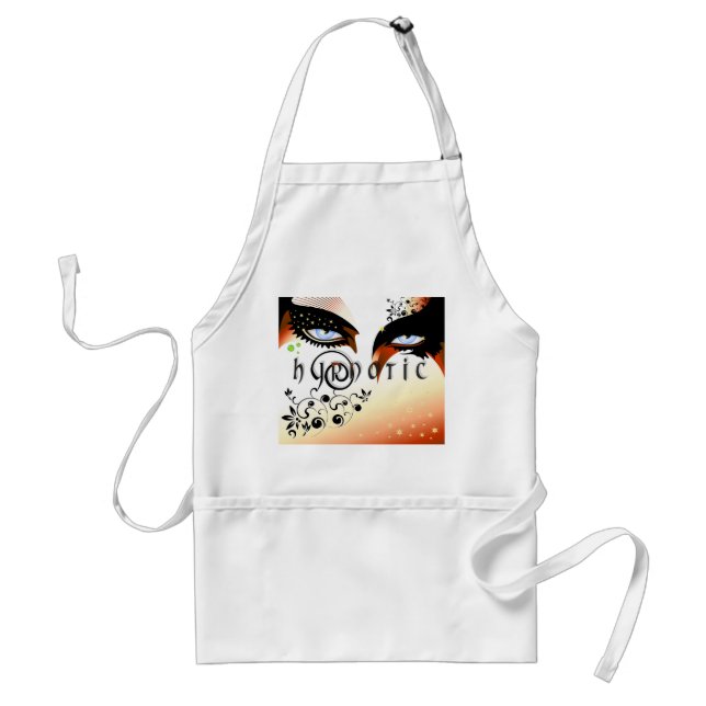 Delantal Blue Hypnotic Oyes Make (Frente)