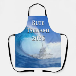 Delantal Blue Tsunami Election 2026