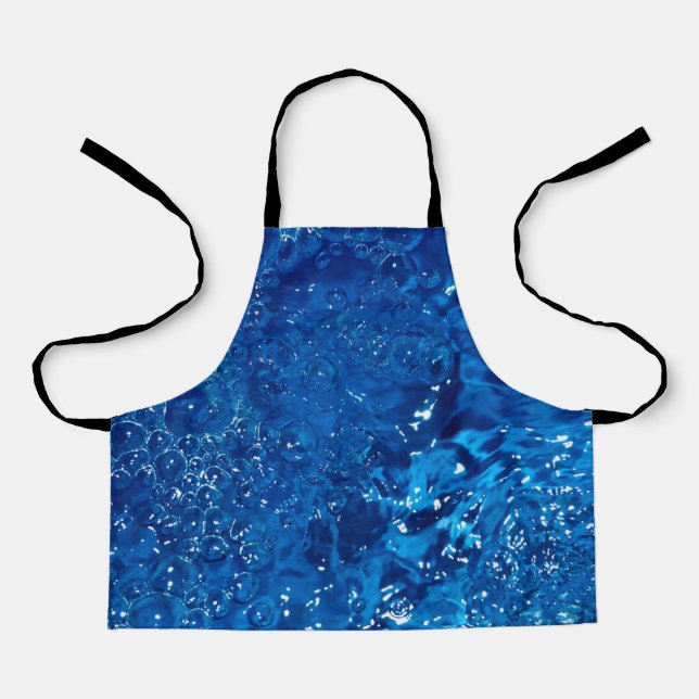 Delantal Blue water  (Anverso)