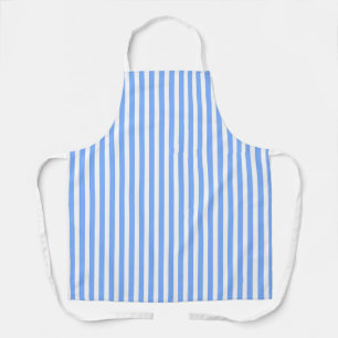 Delantal Blue White Stripes Chef Baker Caterer