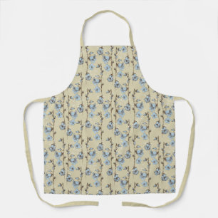 Delantal Bluebells de estilo retro