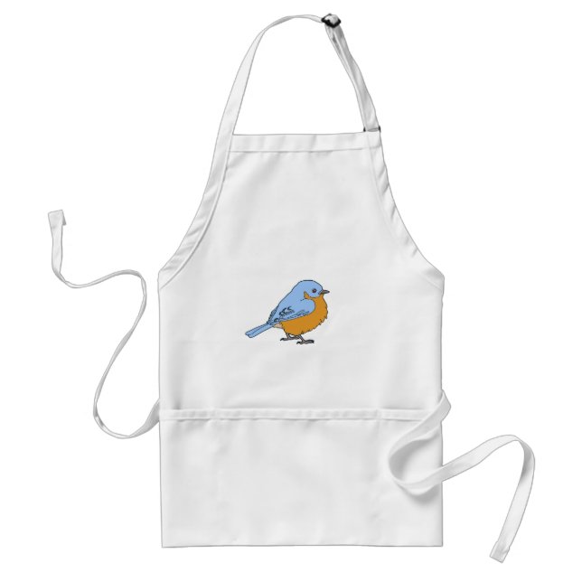Delantal Bluebird dulce (Frente)