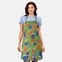 Bluebonnet y el pincel indio Apron