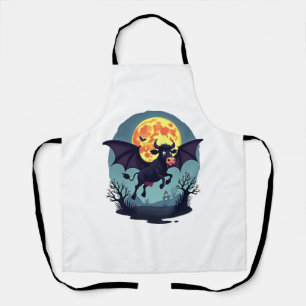 Delantal Boat Cow a medianoche