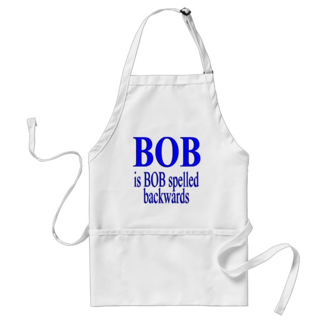 Delantal Bob es Bob al revés (Frente)