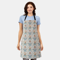 Bocos de Boho y flores azul