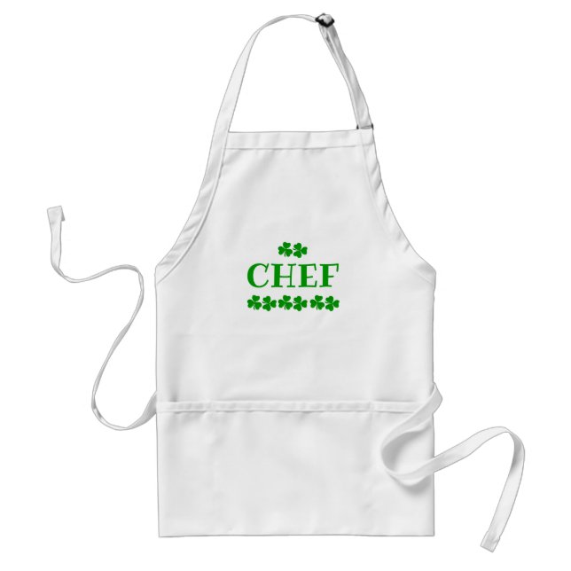 Delantal Boda Chef de Irlanda (Frente)