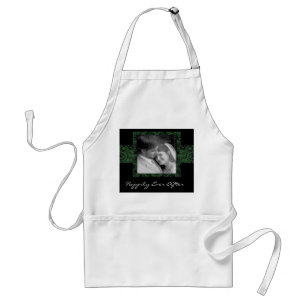 Delantal Boda floral Foto Apron Keepsake