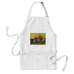 Delantal Bodegón con manzanas de Paul Cezanne
