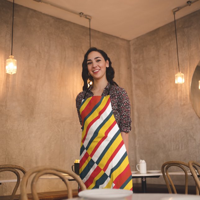 Delantal Bohemian Striped (Subido por el creador)