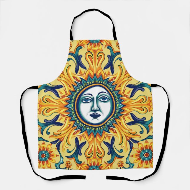 Delantal Bohemio del Sol (Anverso)