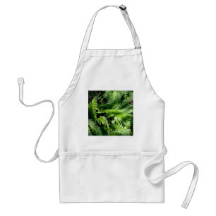 Delantal Boho botánico de Spring Green Ferns