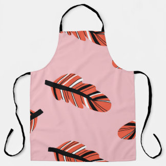 Delantal Boho Feathers: Vintage Repeat.