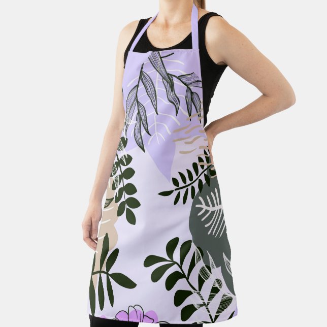 Delantal Boho Purple y Lavender (in situ)