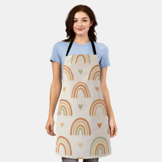 Delantal Boho Rainbow All-Over Print Apron