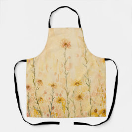 Delantal Boho Vintage Wildflowers