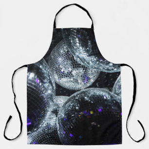 Delantal Bolas Disco: Atmósfera Fiesta oscura