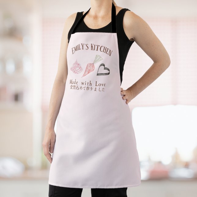Delantal Bolsa de tubería rosa Utensil Baking para pasteler (Subido por el creador)