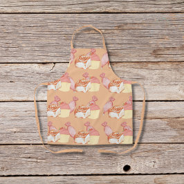 Delantal Bolsas de bollería, panecillos de canela y melocot