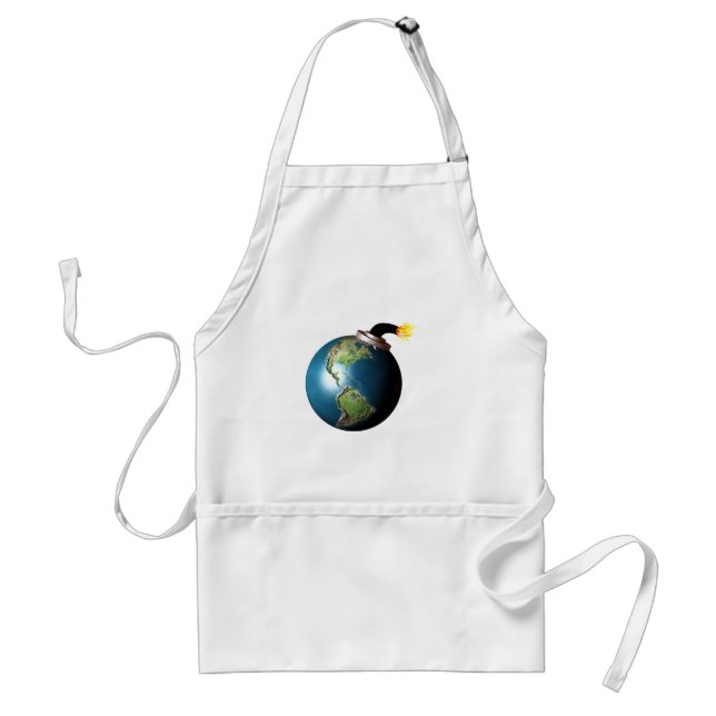 Delantal Bomba de tierra (Frente)