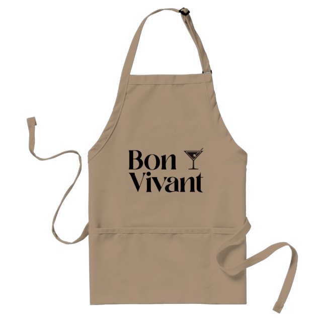 Delantal bon vivant (Frente)
