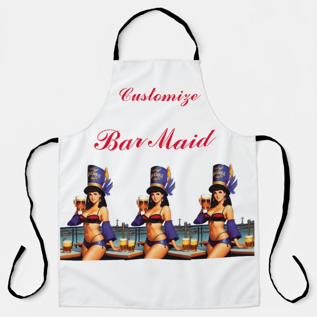 Delantal Bonafide Bar Maid Thunder_Cove (Anverso)
