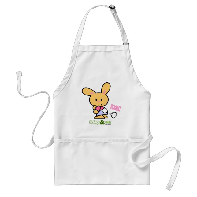 Delantal Bonette Pooh White Aprons (Frente)