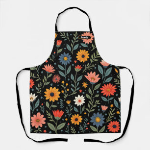 Delantal Bonita colección floral de moda