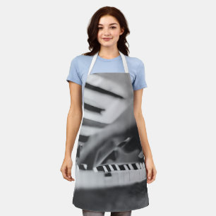 Delantal Bonita obra de piano