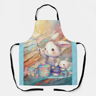 DELANTAL BONITO DE PASTEL DE PINTURA ORIENTAL