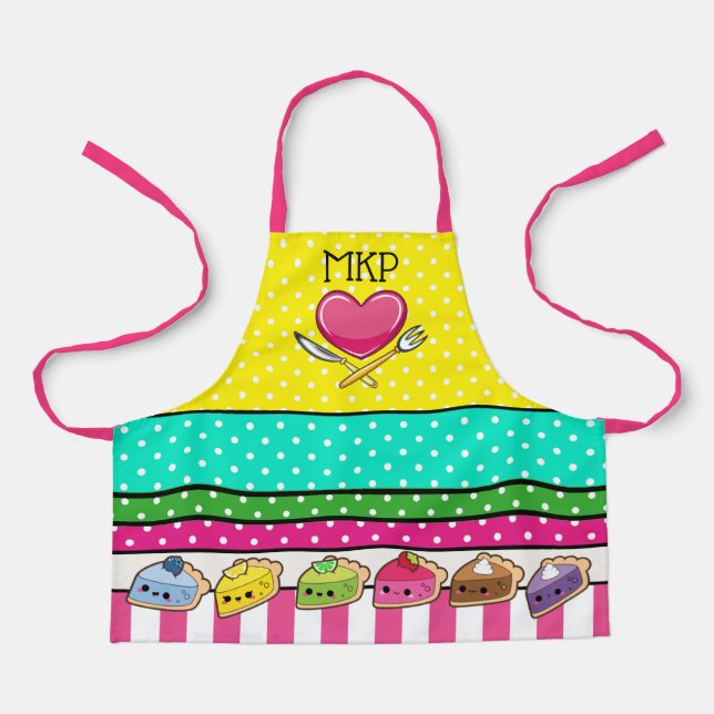 Delantal Bonito Kawaii Pies APRON (Anverso)