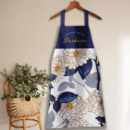 Delantal Bonito rústica de estilo floral francés de granja