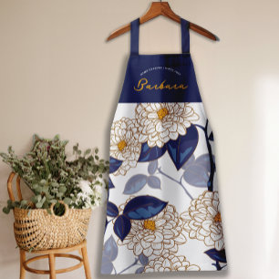 Delantal Bonito rústica de estilo floral francés de granja