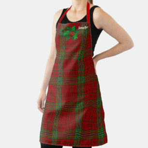Delantal Bonitos Navidades Holiday Hostess Apron Nombre per