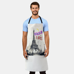 Delantal Bonjour Colorful Paris