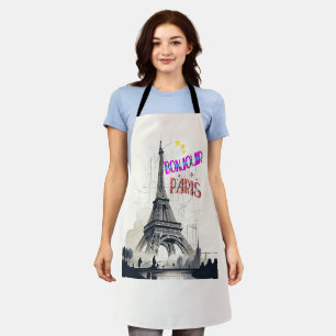 Delantal Bonjour Colorful Paris