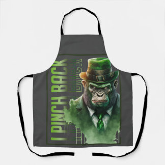 Delantal Bono Chimp Gangsta Apron "I Pinch Back"