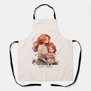 Delantal Bono de mamá y hija Adorable (13)